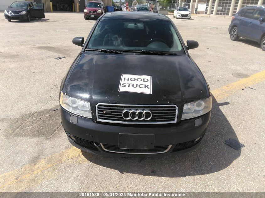 2005 Audi A4 1.8T Quattro VIN: WAULC68E45A014084 Lot: 20161586