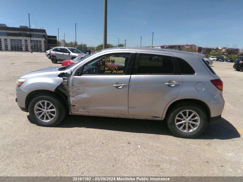 2013 Mitsubishi Rvr Se VIN: 4A4AJ3AU9DE607259 Lot: 20161592