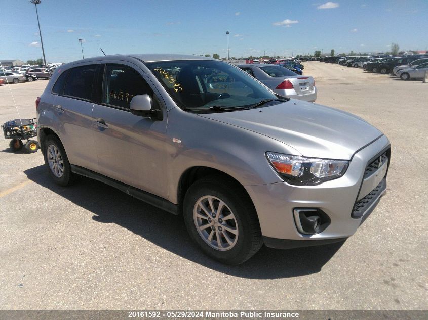 2013 Mitsubishi Rvr Se VIN: 4A4AJ3AU9DE607259 Lot: 20161592