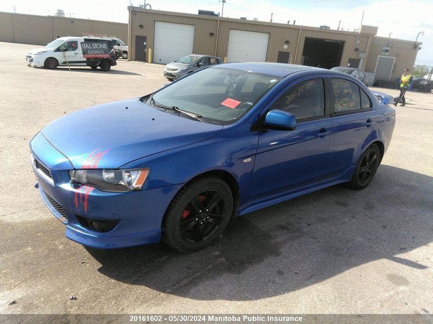 2009 Mitsubishi Lancer Gt VIN: JA3AU86W29U604916 Lot: 20161602