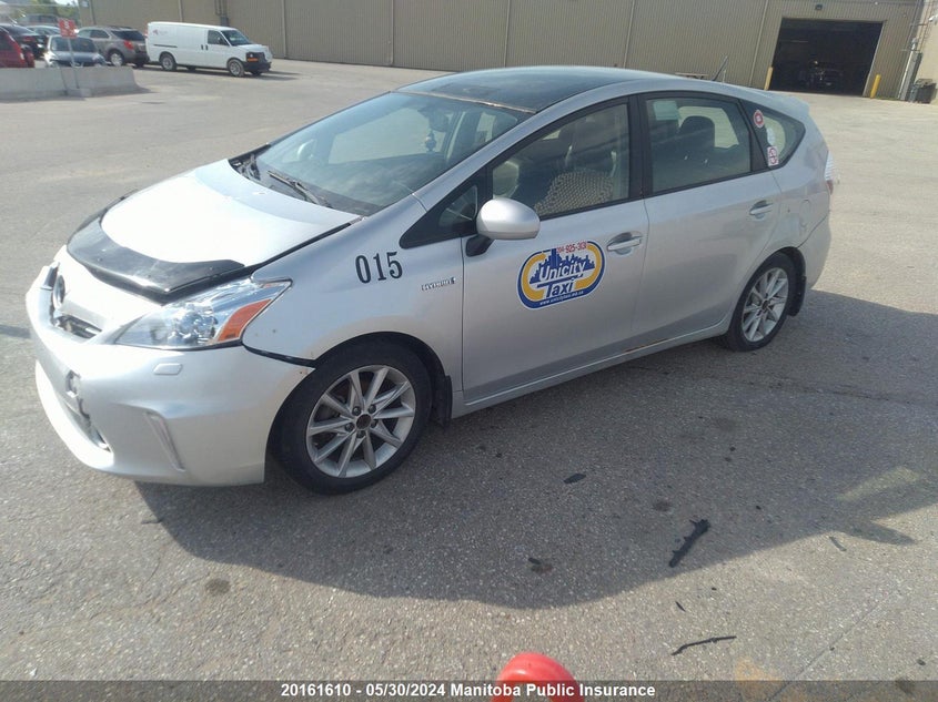 2012 Toyota Prius V VIN: JTDZN3EU8C3137633 Lot: 20161610