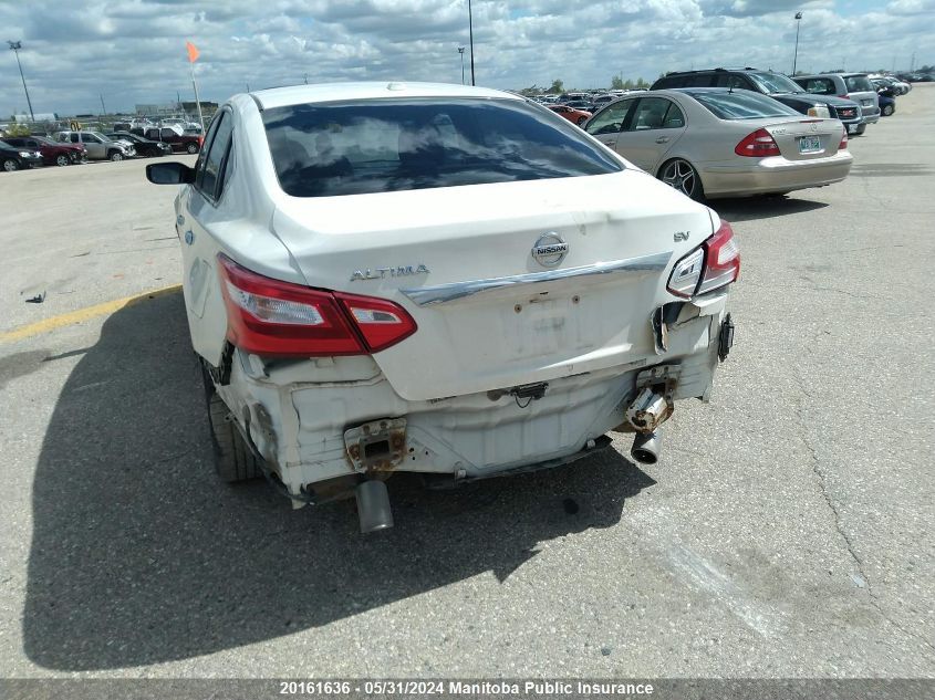 2016 Nissan Altima 2.5 Sv VIN: 1N4AL3AP7GN316572 Lot: 20161636