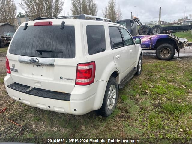 2010 Ford Escape Hybrid VIN: 1FMCU5K31AKB34877 Lot: 20161639