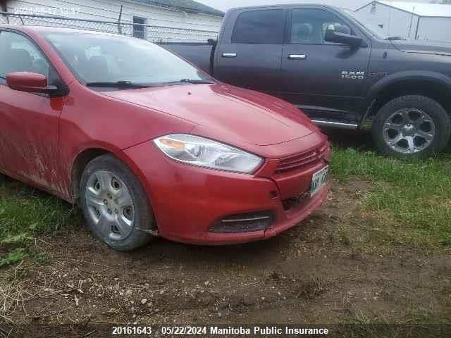 2013 Dodge Dart Se VIN: 1C3CDFAA7DD310970 Lot: 20161643