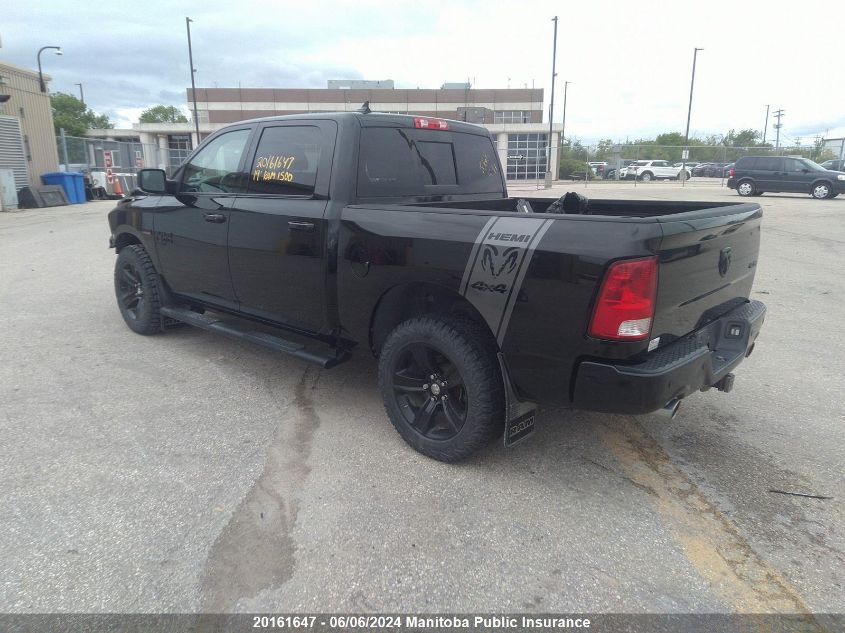 2019 Dodge Ram 1500 Slt Crew Cab VIN: 1C6RR7LT9KS653047 Lot: 20161647