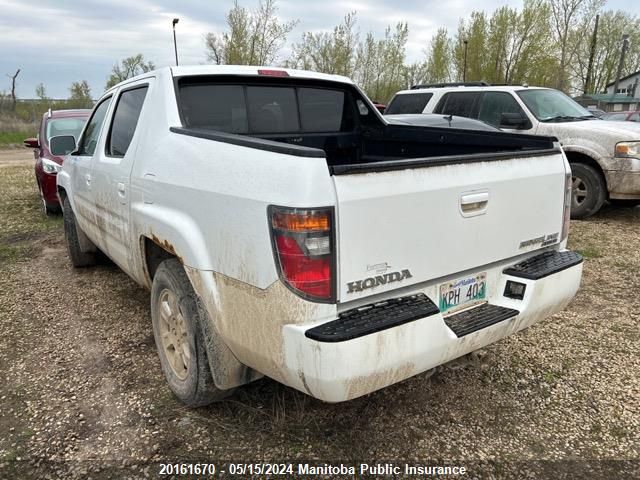 2008 Honda Ridgeline Ex-L VIN: 2HJYK16568H002568 Lot: 20161670