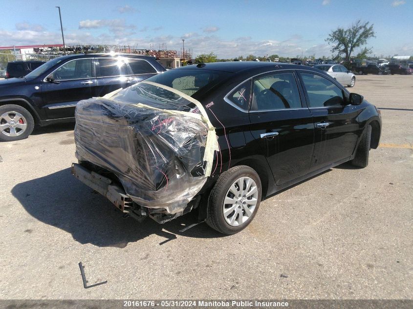 2018 Nissan Sentra 1.8 Sv VIN: 3N1AB7AP8JY334130 Lot: 20161676