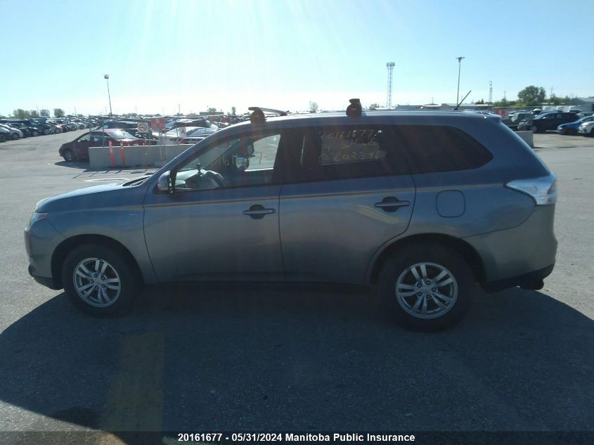 2014 Mitsubishi Outlander Se VIN: JA4JZ3AX7EZ602396 Lot: 20161677