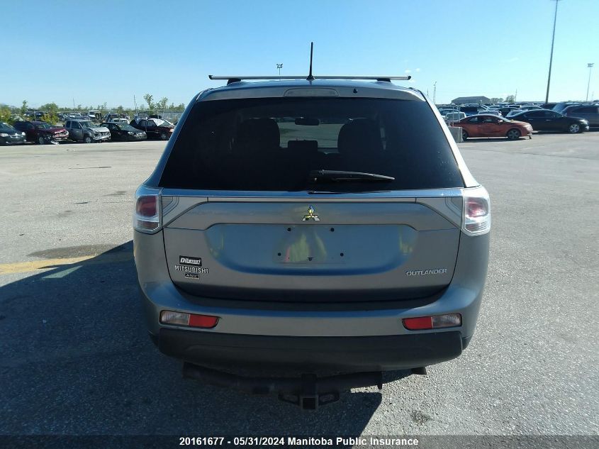 2014 Mitsubishi Outlander Se VIN: JA4JZ3AX7EZ602396 Lot: 20161677