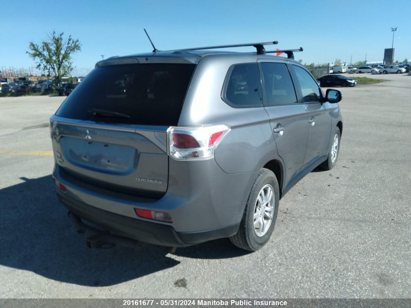 2014 Mitsubishi Outlander Se VIN: JA4JZ3AX7EZ602396 Lot: 20161677