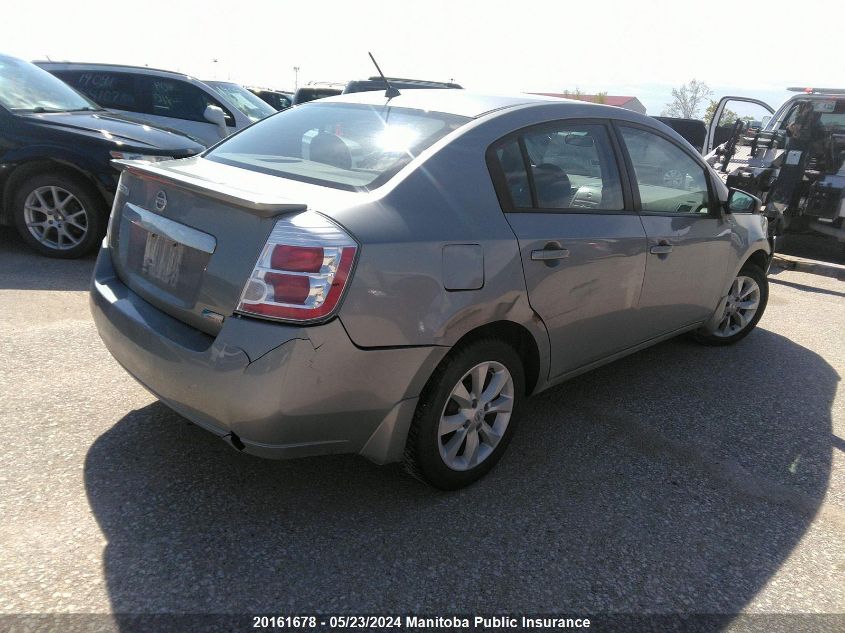 2011 Nissan Sentra 2.0 VIN: 3N1AB6AP8BL602957 Lot: 20161678