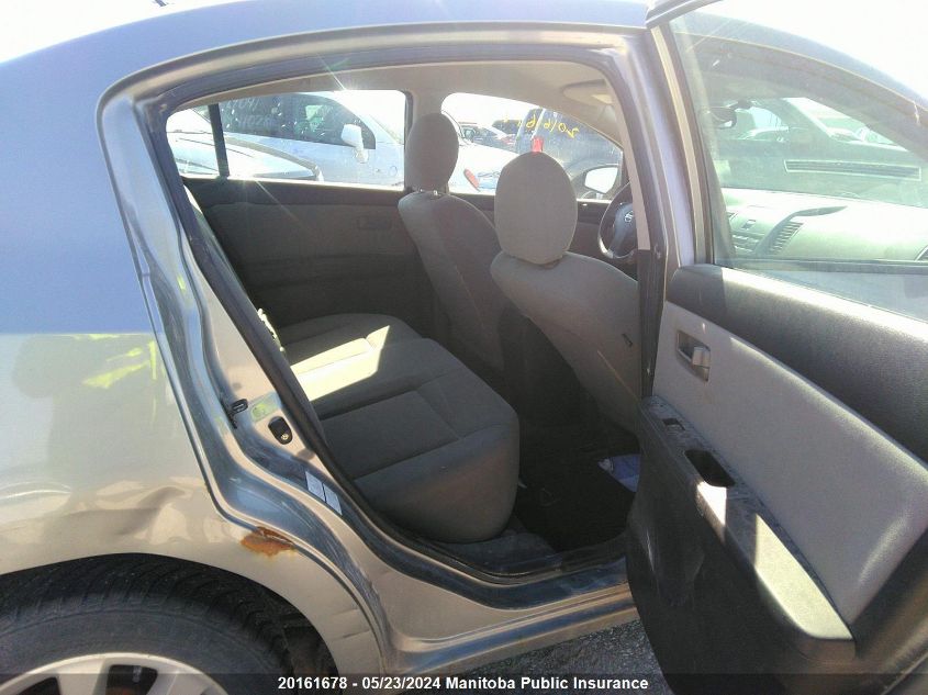 2011 Nissan Sentra 2.0 VIN: 3N1AB6AP8BL602957 Lot: 20161678