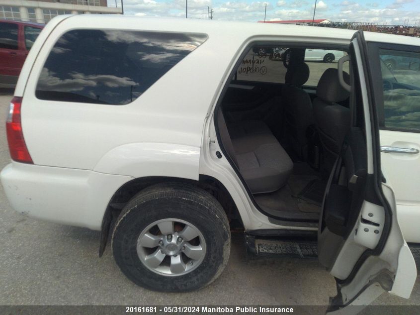 2006 Toyota 4Runner Sr5 V6 VIN: JTEBU14R568060406 Lot: 20161681