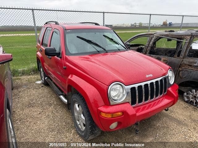 2002 Jeep Liberty Limited VIN: 1J4GL58K92W151311 Lot: 20161693