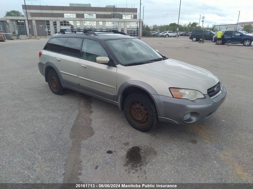 2006 Subaru Outback 2.5I Limited VIN: 4S4BP62C767307921 Lot: 20161713