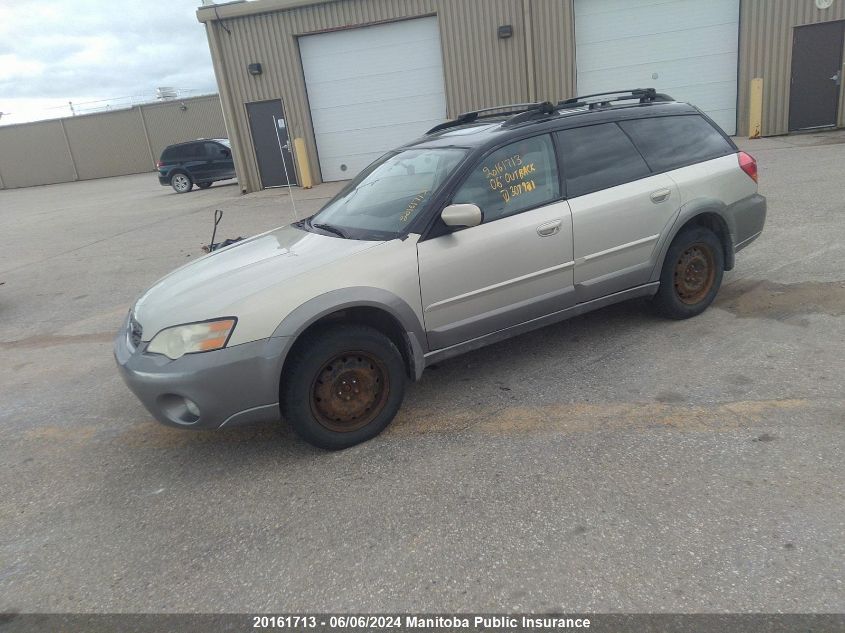 2006 Subaru Outback 2.5I Limited VIN: 4S4BP62C767307921 Lot: 20161713