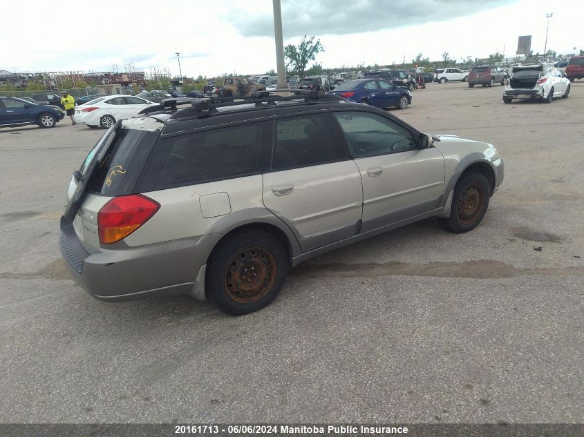 2006 Subaru Outback 2.5I Limited VIN: 4S4BP62C767307921 Lot: 20161713