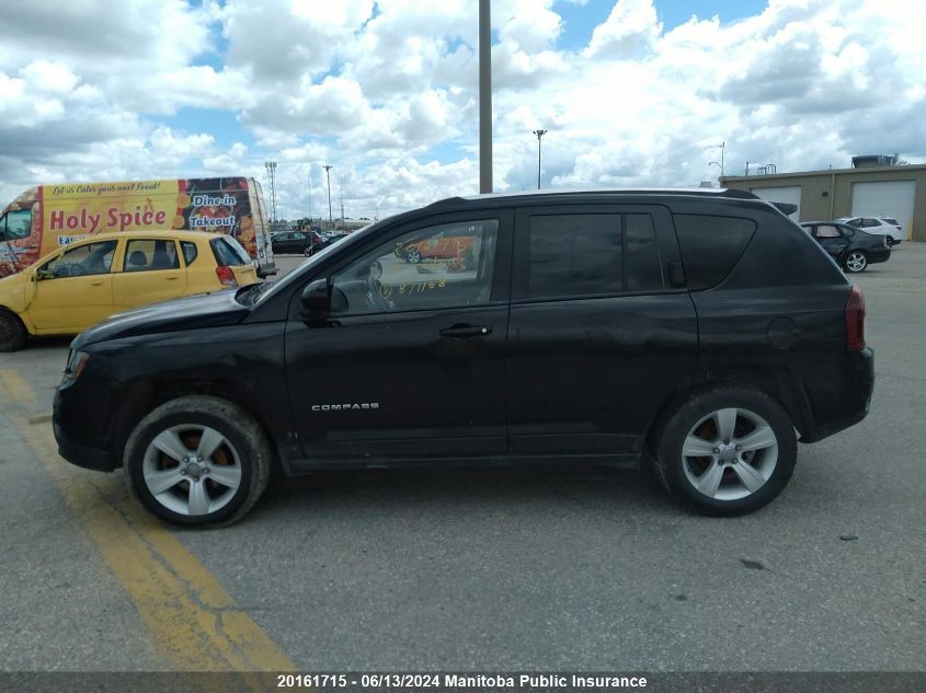 2014 Jeep Compass Sport VIN: 1C4NJDAB4ED871168 Lot: 20161715