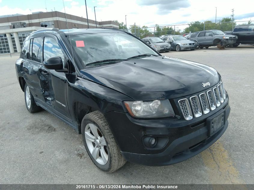 2014 Jeep Compass Sport VIN: 1C4NJDAB4ED871168 Lot: 20161715