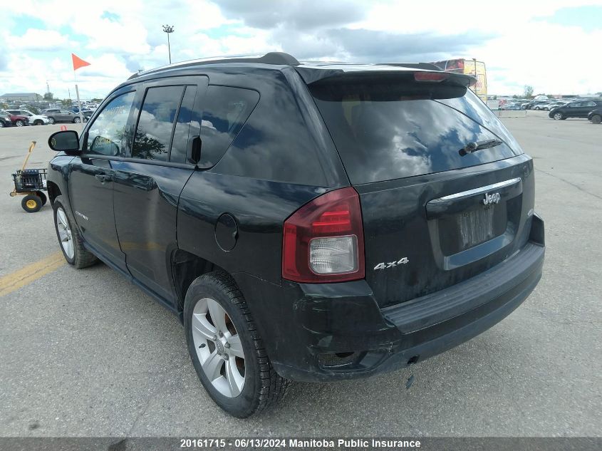 2014 Jeep Compass Sport VIN: 1C4NJDAB4ED871168 Lot: 20161715