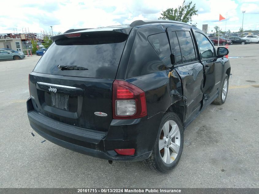 2014 Jeep Compass Sport VIN: 1C4NJDAB4ED871168 Lot: 20161715