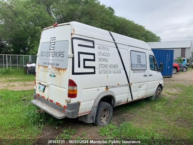 2006 Dodge Sprinter 3500 Wb 140 Cargo Van VIN: WD0BD444X65945977 Lot: 20161731