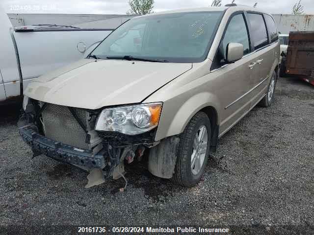 2016 Dodge Grand Caravan Crew VIN: 2C4RDGDG1GR155684 Lot: 20161736