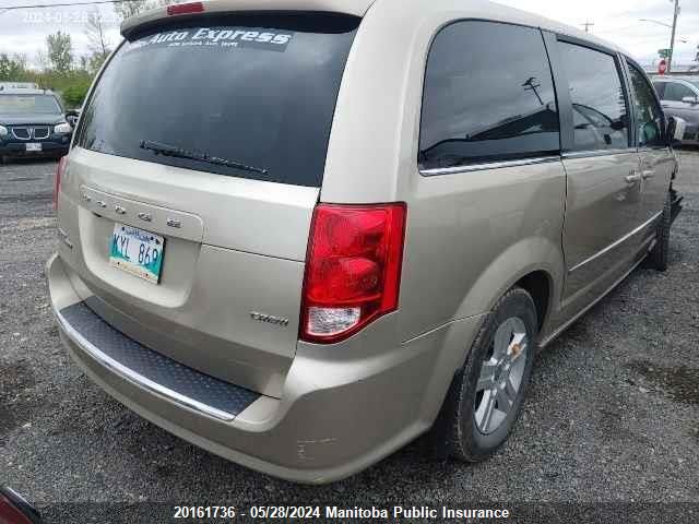 2016 Dodge Grand Caravan Crew VIN: 2C4RDGDG1GR155684 Lot: 20161736