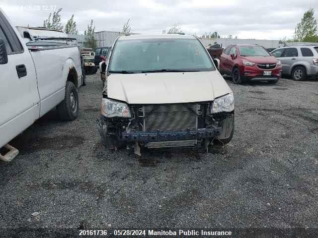 2016 Dodge Grand Caravan Crew VIN: 2C4RDGDG1GR155684 Lot: 20161736