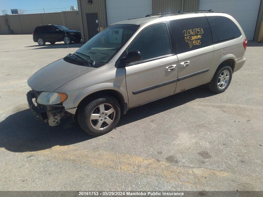 2005 Dodge Grand Caravan VIN: 1D4GP24RX5B193125 Lot: 20161753