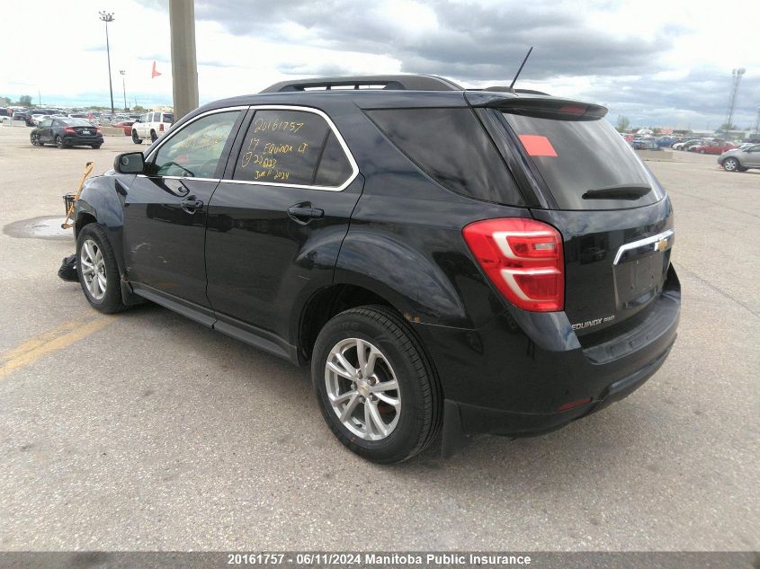 2017 Chevrolet Equinox Lt VIN: 2GNFLFEK7H6226223 Lot: 20161757