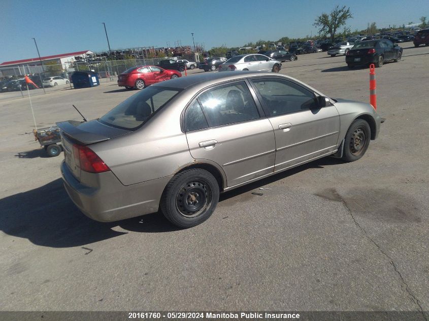 2003 Honda Civic Lx VIN: 2HGES16633H940733 Lot: 20161760