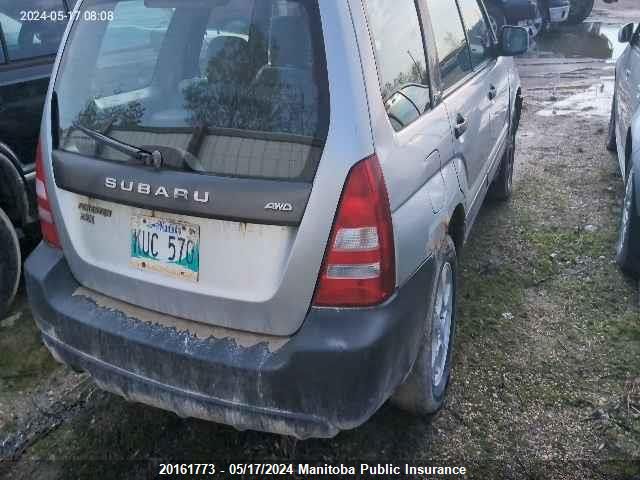2004 Subaru Forester 2.5 X VIN: JF1SG63624H750164 Lot: 20161773