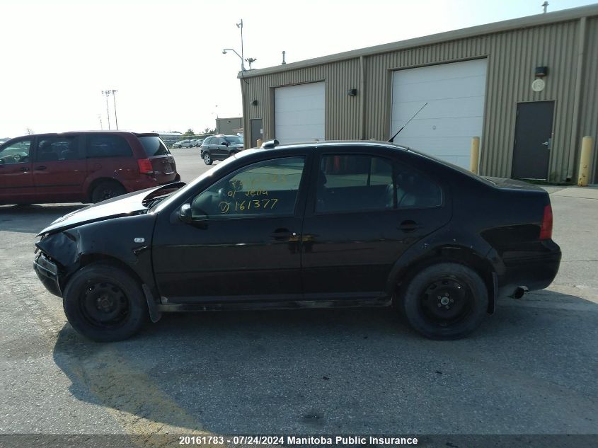 2001 Volkswagen Jetta Gls Tdi VIN: 3VWSP29M31M161377 Lot: 20161783