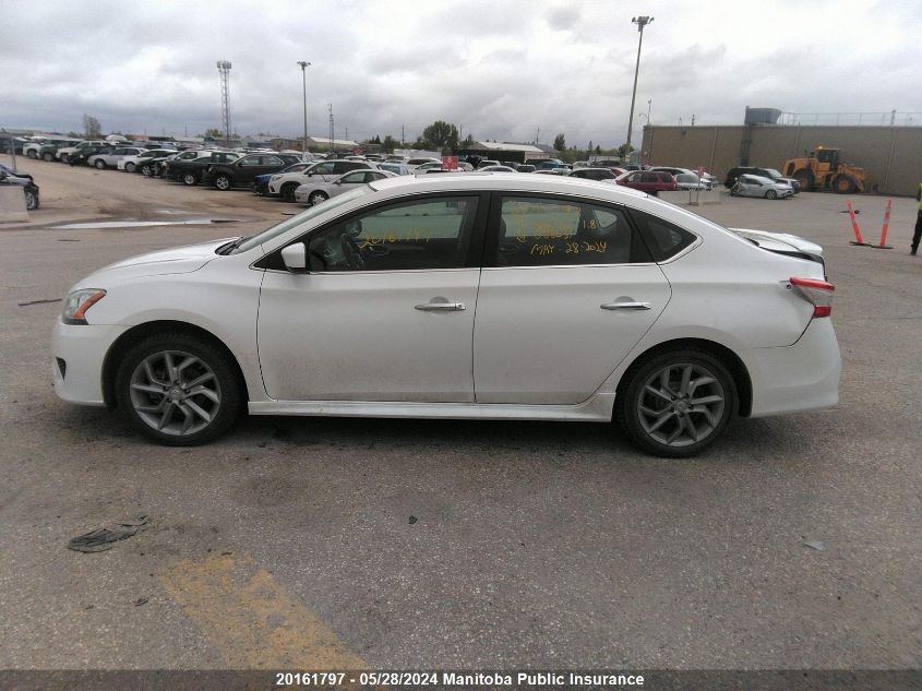 2014 Nissan Sentra 1.8 Sr VIN: 3N1AB7AP2EL688051 Lot: 20161797