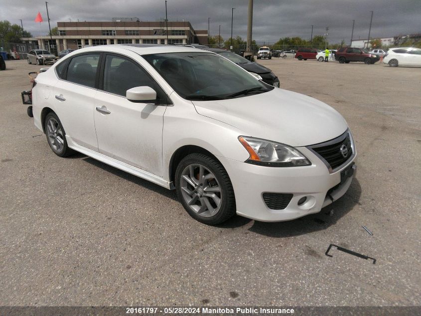 2014 Nissan Sentra 1.8 Sr VIN: 3N1AB7AP2EL688051 Lot: 20161797