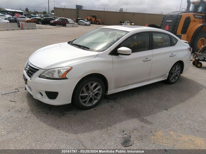 2014 Nissan Sentra 1.8 Sr VIN: 3N1AB7AP2EL688051 Lot: 20161797