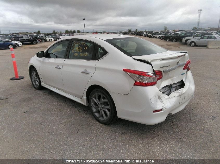 2014 Nissan Sentra 1.8 Sr VIN: 3N1AB7AP2EL688051 Lot: 20161797