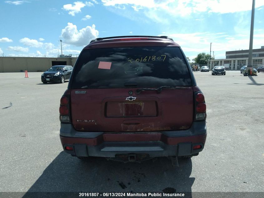 2005 Chevrolet Trailblazer Ext Lt VIN: 1GNET16S456196385 Lot: 20161807