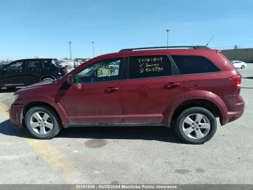 2011 Dodge Journey Cvp VIN: 3D4PG4FB0BT503790 Lot: 20161809