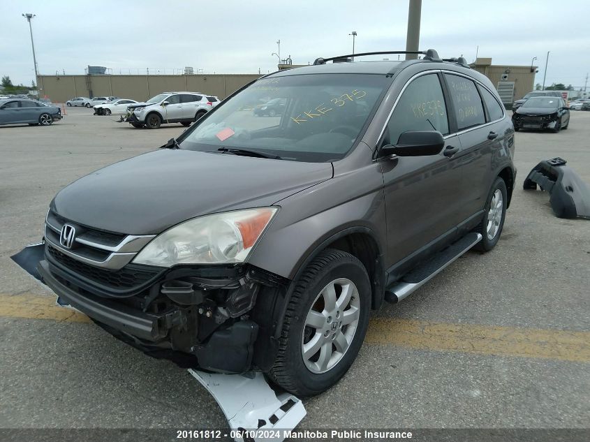 2010 Honda Cr-V Lx VIN: 5J6RE4H37AL812811 Lot: 20161812