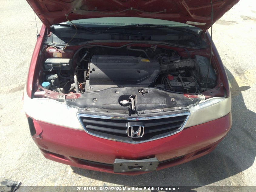 2004 Honda Odyssey Ex VIN: 2HKRL18524H006296 Lot: 20161816