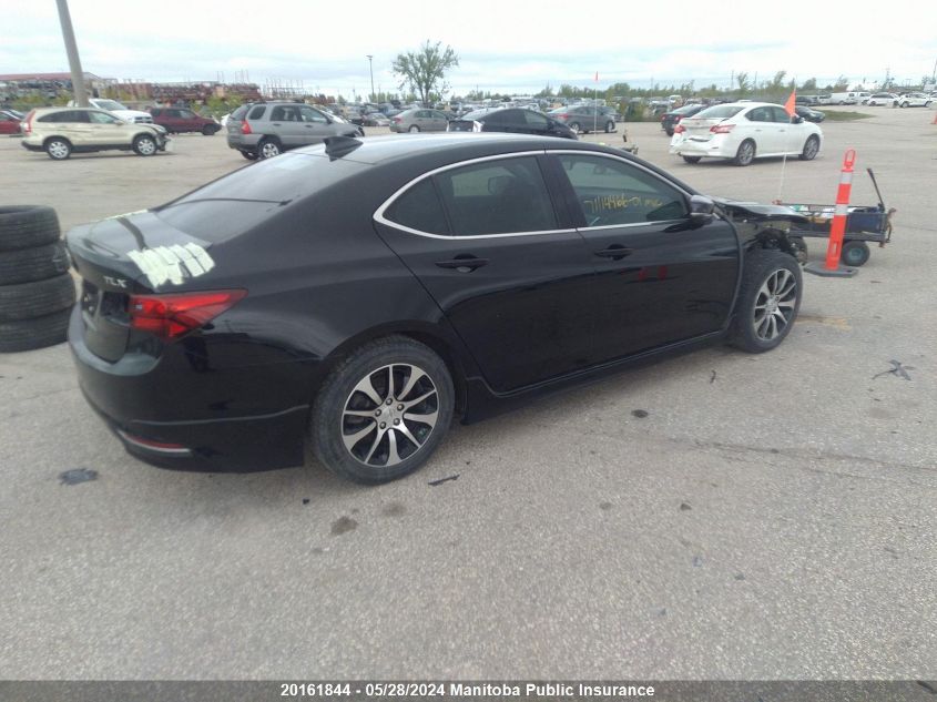 2015 Acura Tlx VIN: 19UUB1F50FA800645 Lot: 20161844