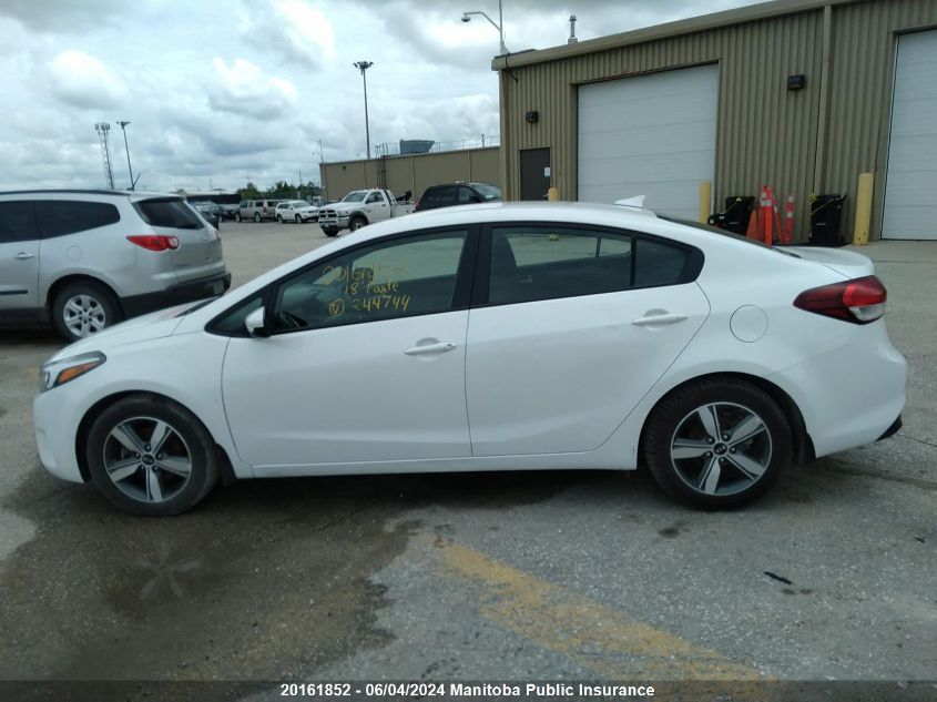 2018 Kia Forte Lx VIN: 3KPFL4A79JE244744 Lot: 20161852
