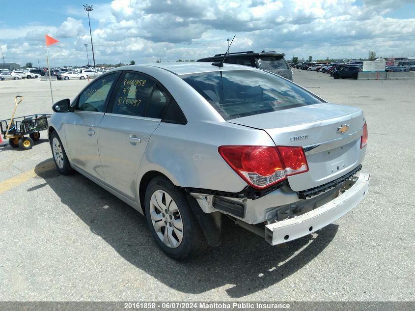 2014 Chevrolet Cruze Lt Turbo VIN: 1G1PC5SB4E7294057 Lot: 20161858