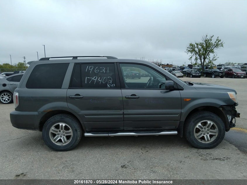 2008 Honda Pilot Ex-L VIN: 5FNYF18668B022842 Lot: 20161870