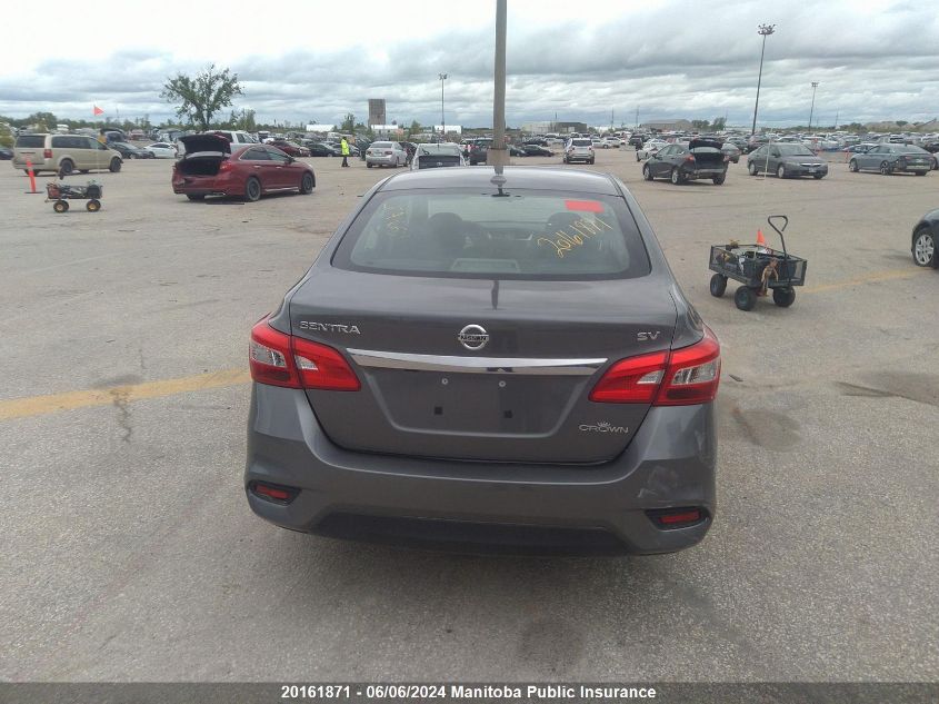 2019 Nissan Sentra 1.8 Sv VIN: 3N1AB7AP5KY345359 Lot: 20161871