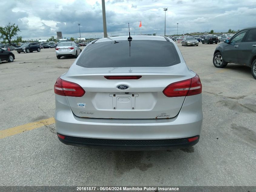 2016 Ford Focus Se VIN: 1FADP3F20GL400548 Lot: 20161877
