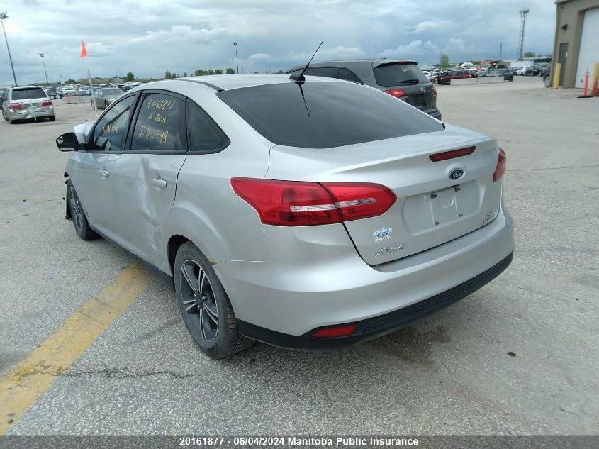 2016 Ford Focus Se VIN: 1FADP3F20GL400548 Lot: 20161877