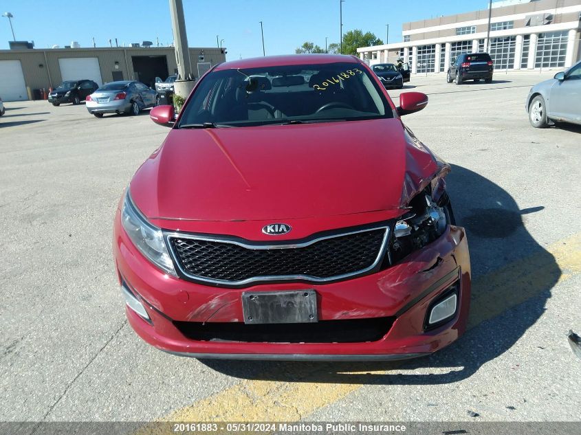 2015 Kia Optima Ex VIN: KNAGM4A7XF5529180 Lot: 20161883